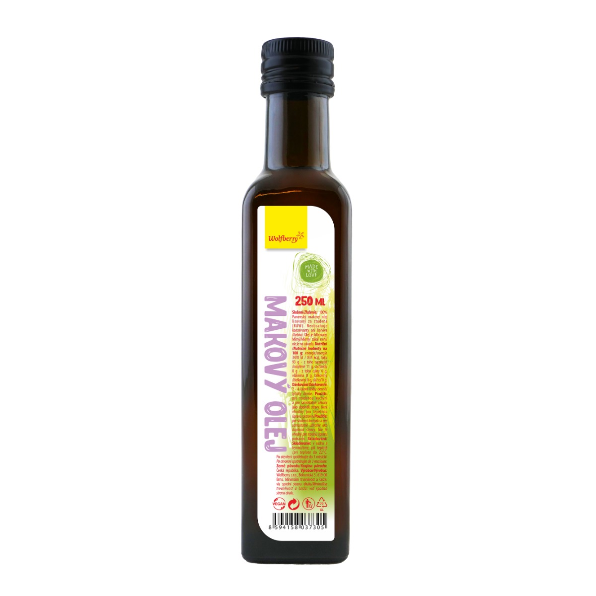 Poppy seed oil - Wolfberry