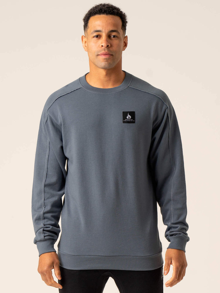 Men‘s Dynamic jumper Petrol - Ryderwear