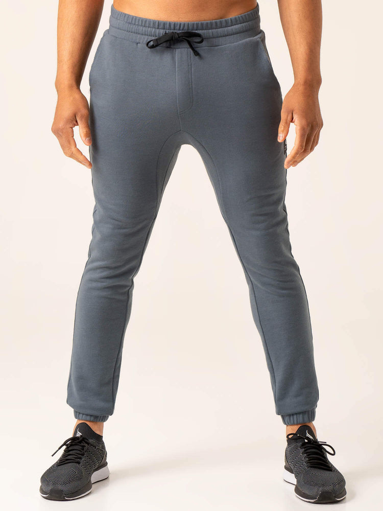 Men‘s Dynamic Track Pants Petrol - Ryderwear