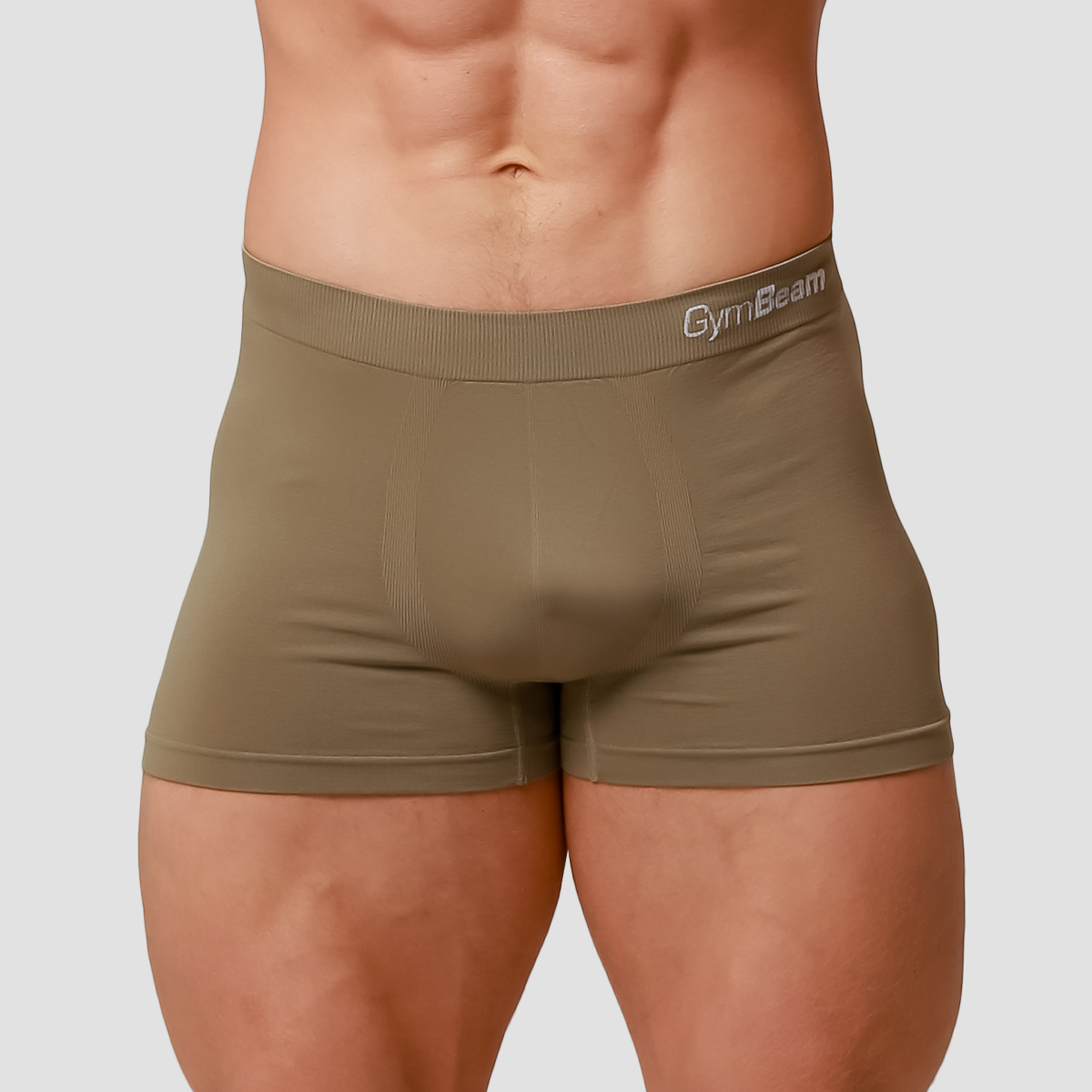 Boxers sans coutures pour hommes, lot de 2 – Army – GymBeam.