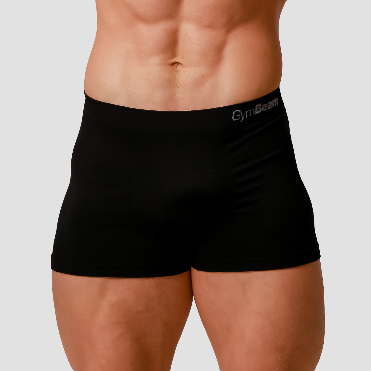 Boxers sans coutures pour hommes, lot de 2, couleur noire - GymBeam.