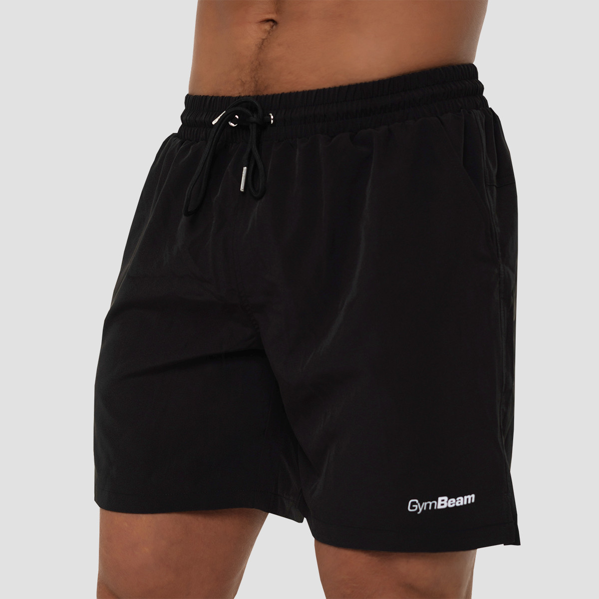 Shorts de bain pour hommes, couleur noire - GymBeam.