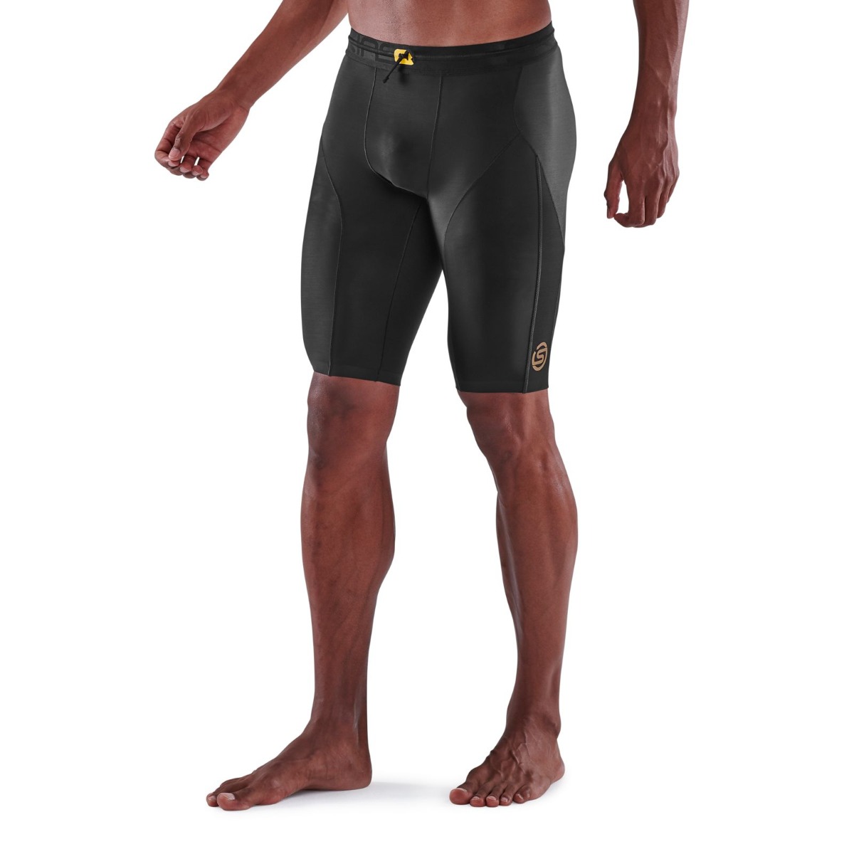 Series-5 Compression Shorts Noir - SKINS