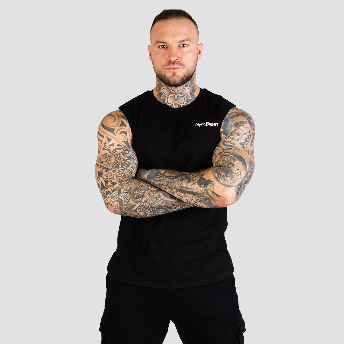 TRN Tank Top Noir - GymBeam