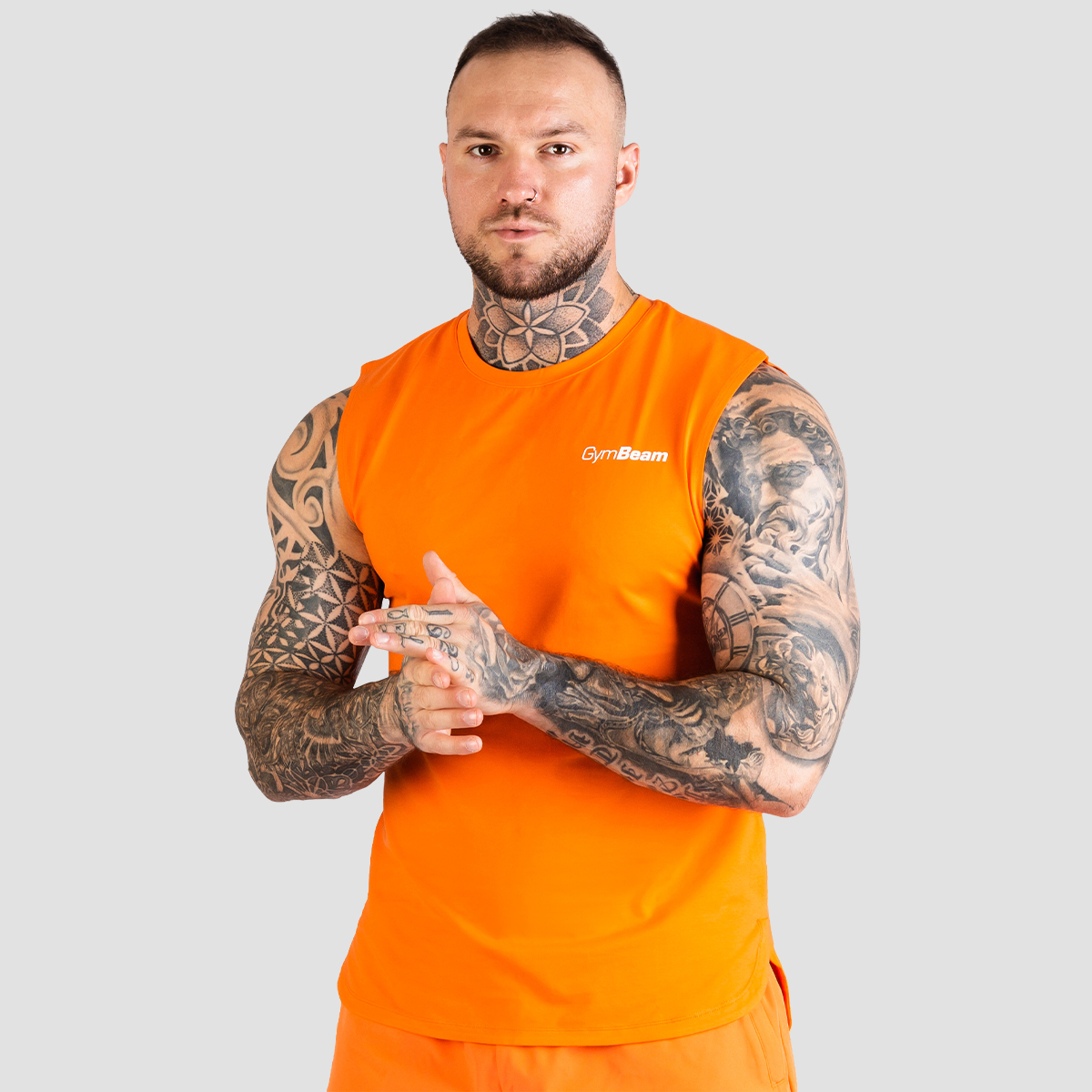 TRN Tank Top Orange - GymBeam