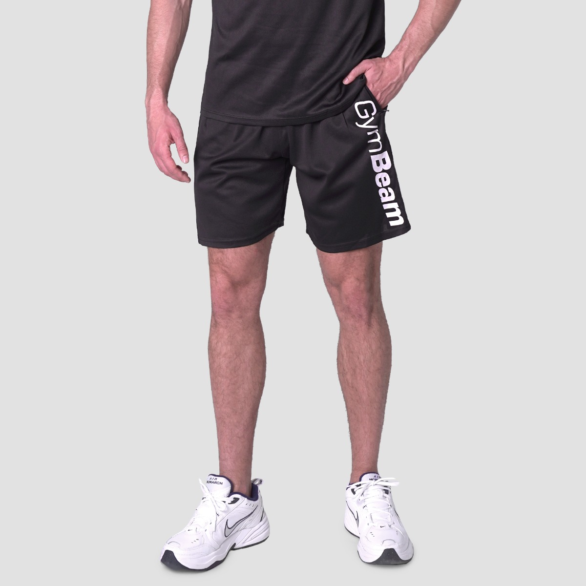 Shorts Mesh Essence Noir - GymBeam