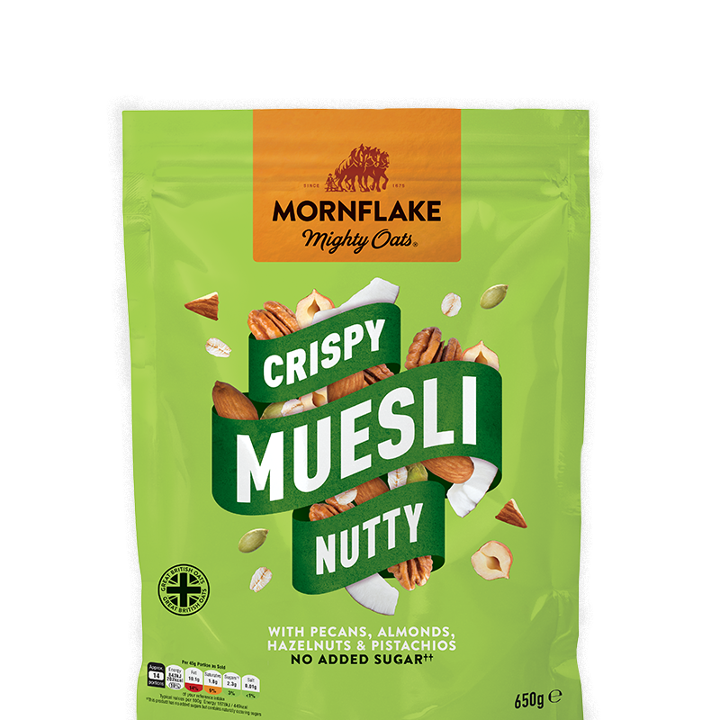 Crispy Muesli Nutty 650g - Mornflake