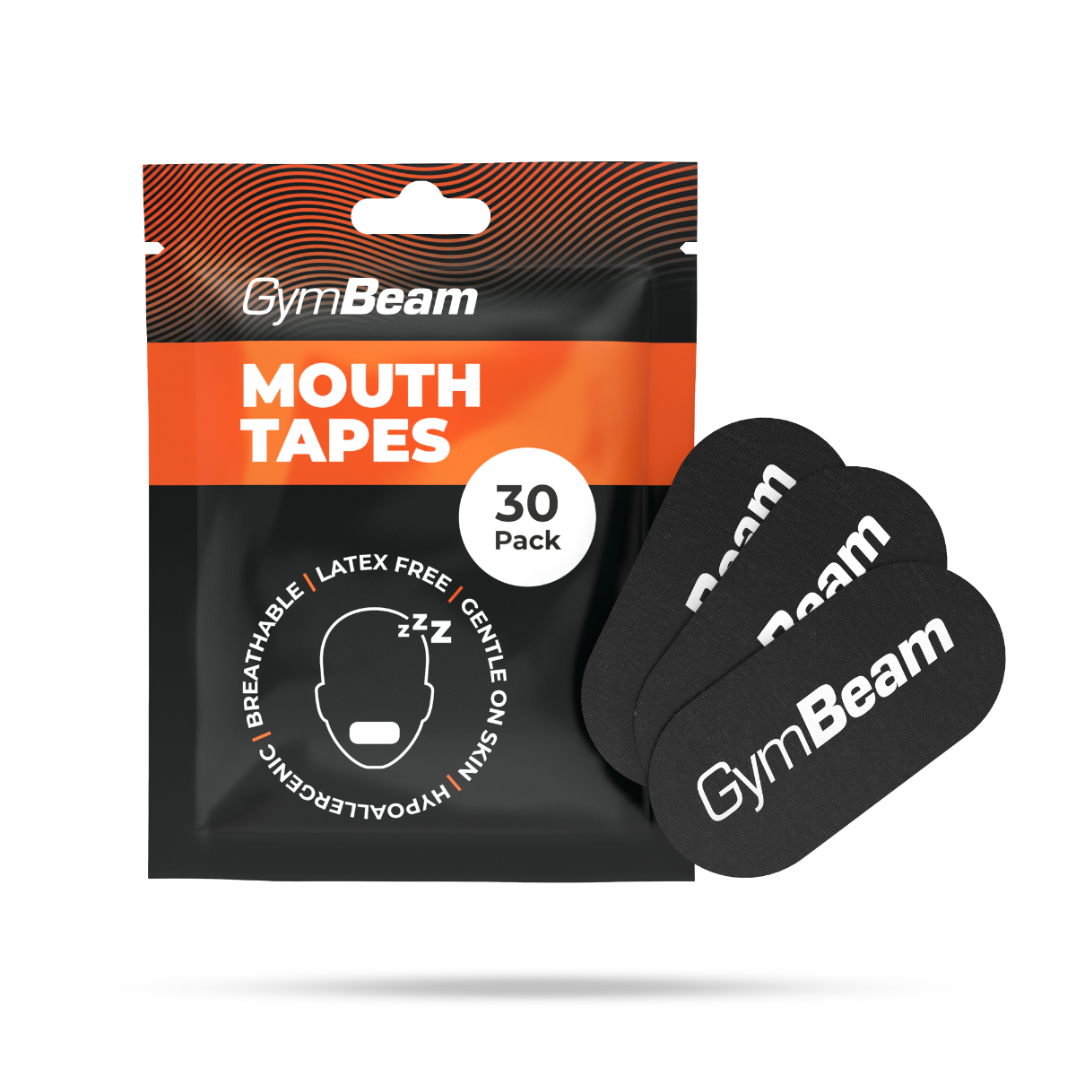 Rubans adhésifs pour la bouche, lot de 30 – GymBeam.
