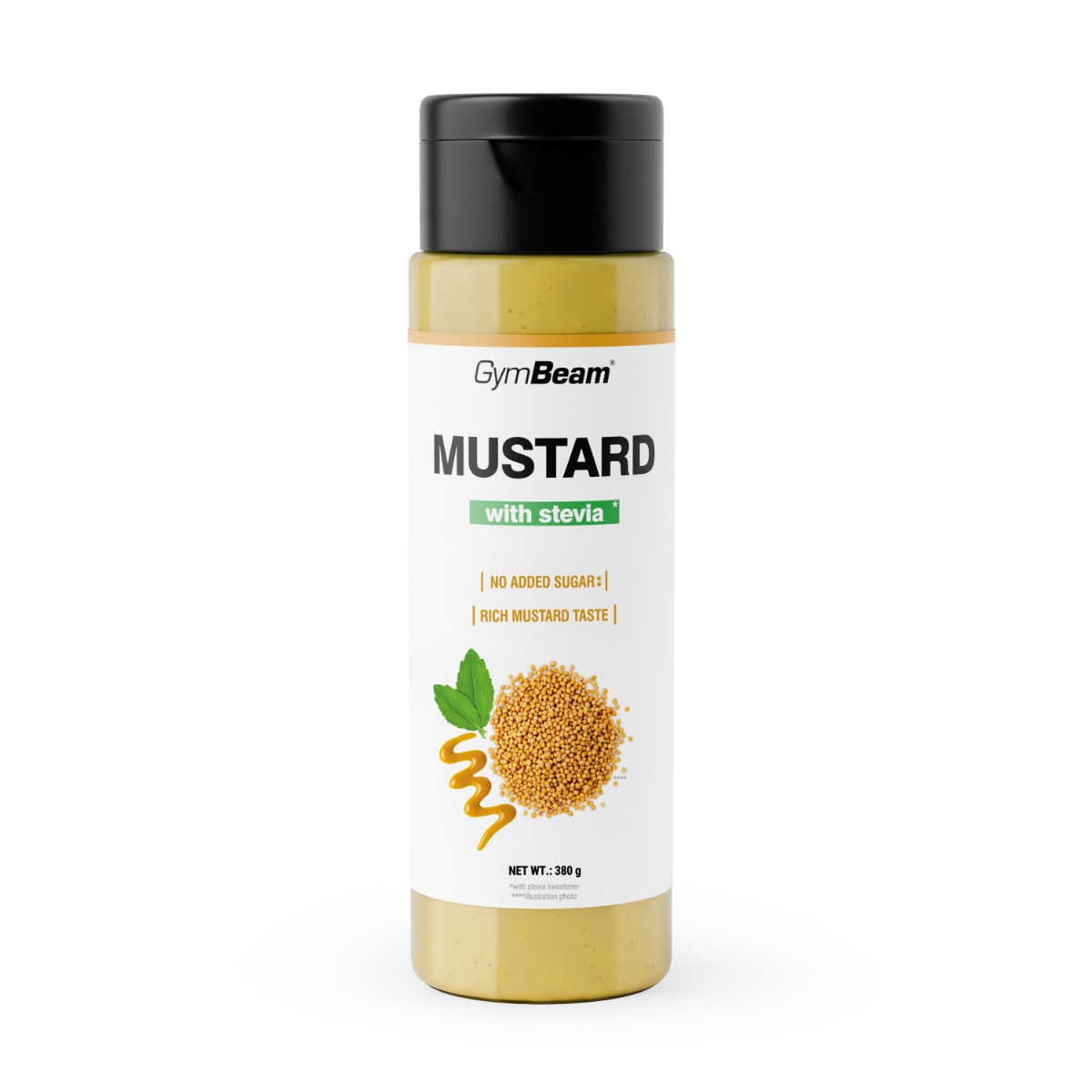 Moutarde au Stevia - GymBeam.