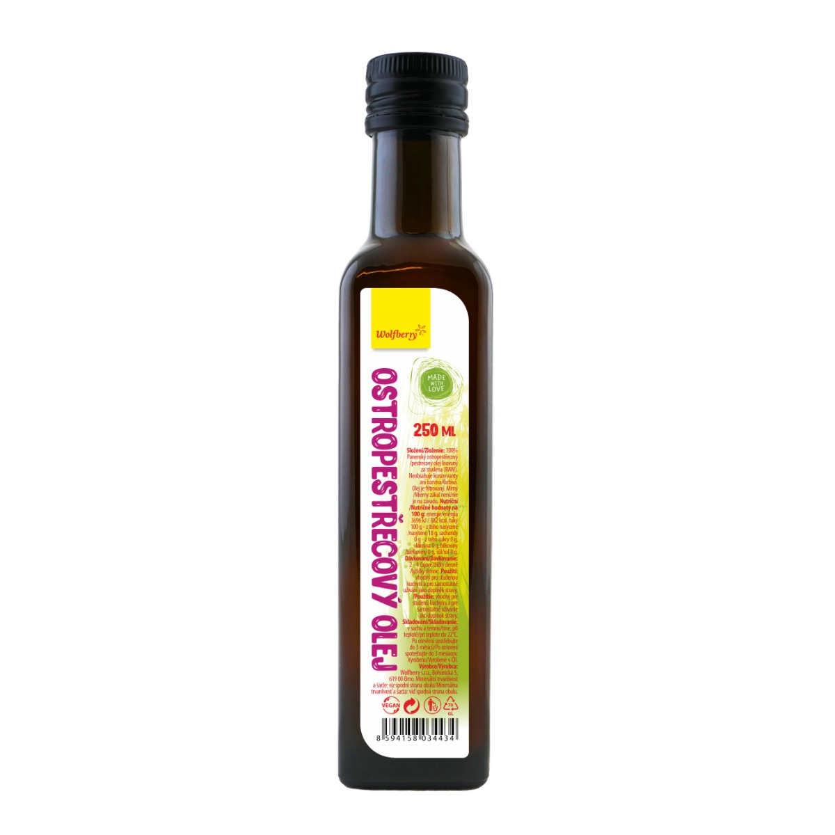 Huile de chardon-Marie - Wolfberry.