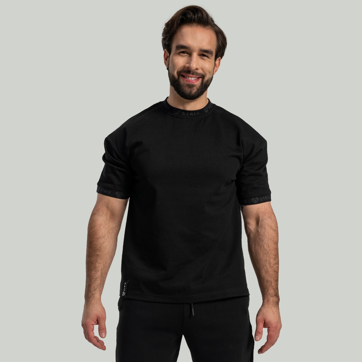 T-shirt oversize noir – STRIX