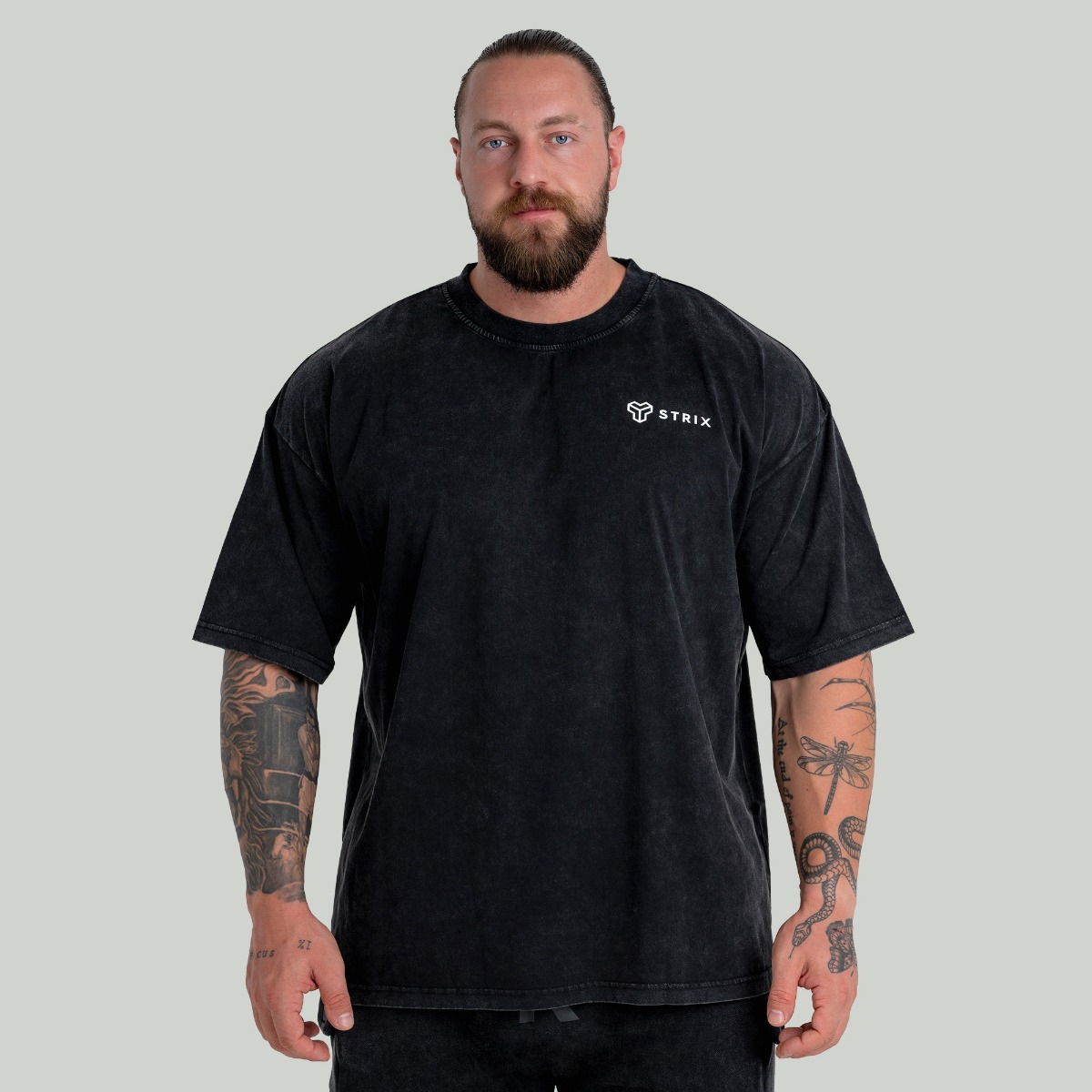 T-shirt oversize noir – STRIX