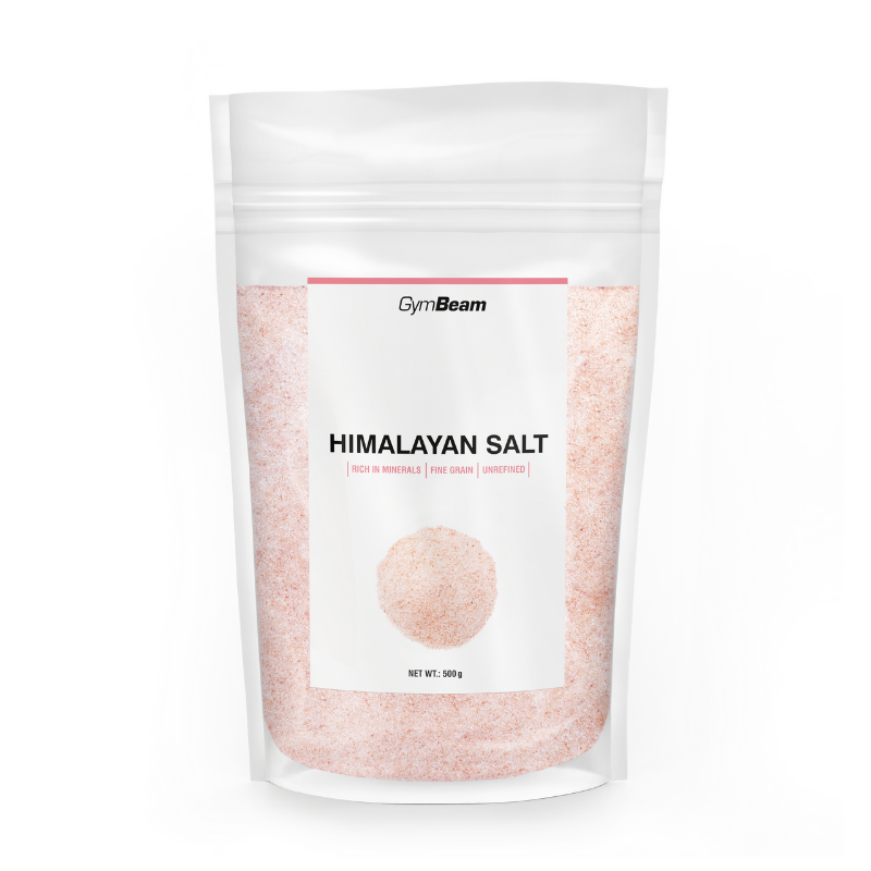 Sel rose de l'Himalaya 500g - fin - GymBeam.