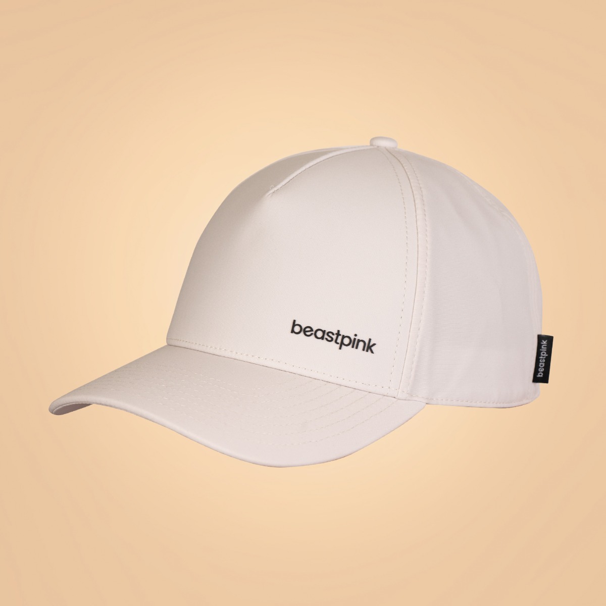 Ponytail Cap Ivory – BeastPink