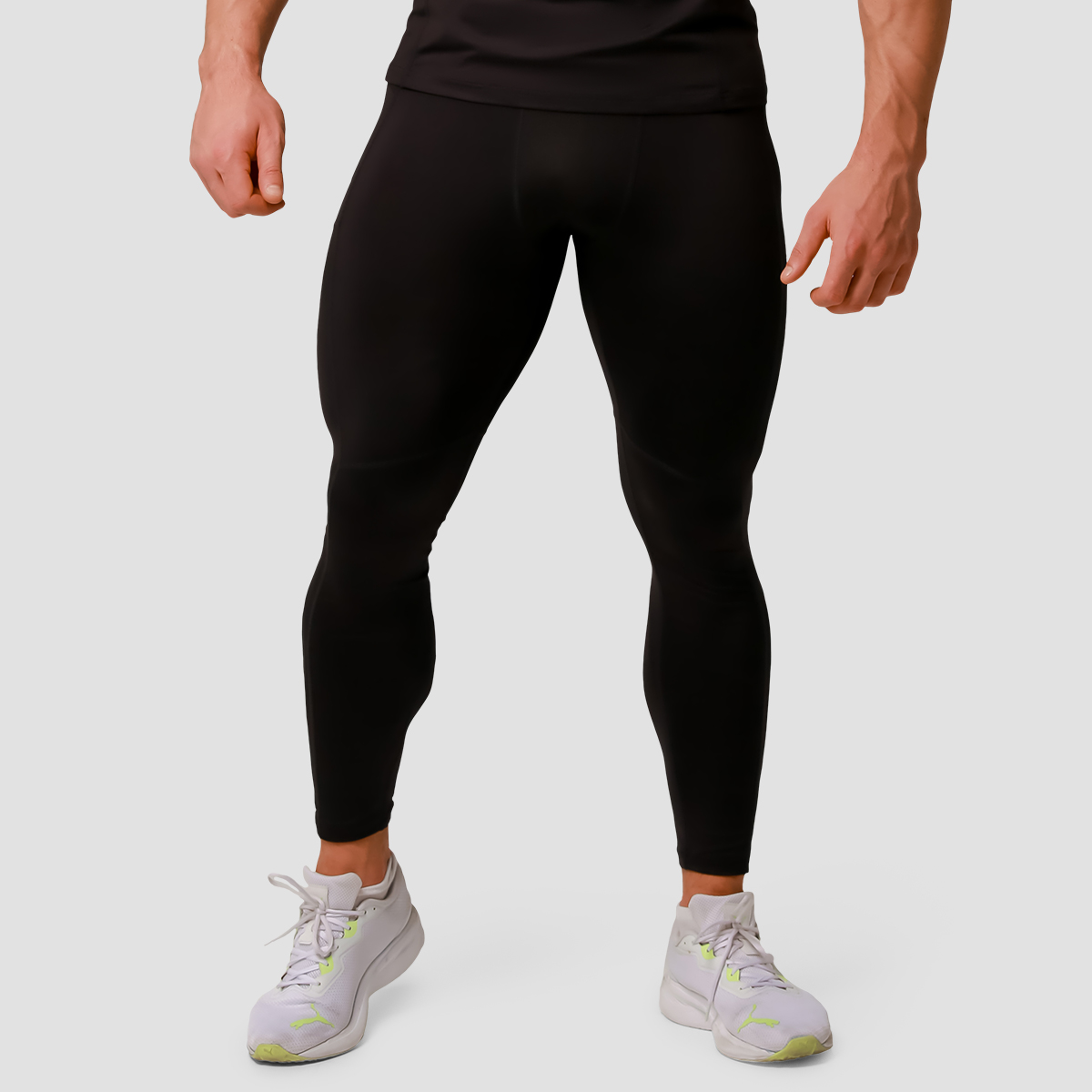 Pulse Running Leggings Noir - GymBeam