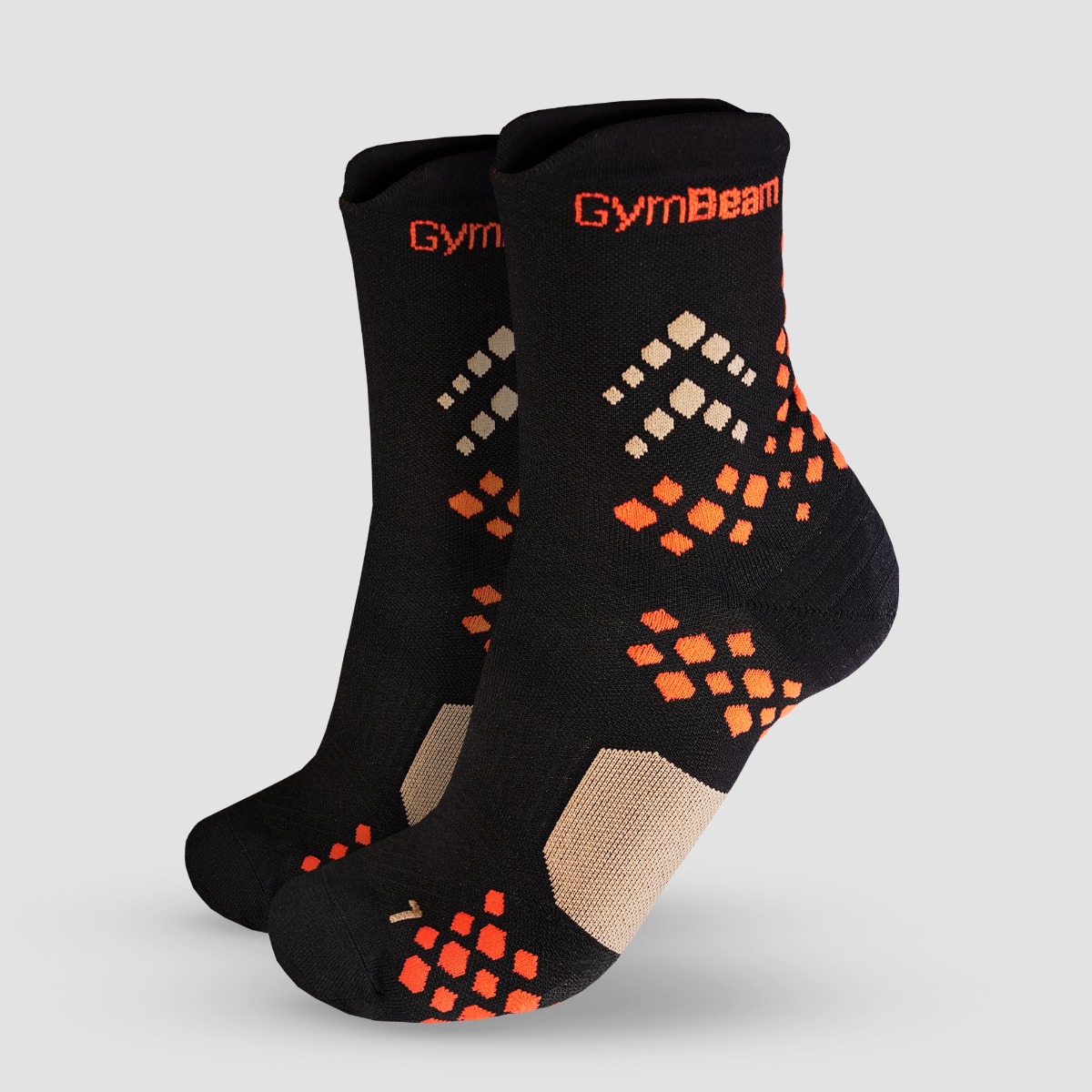 Pulse Chaussettes de course noires - GymBeam