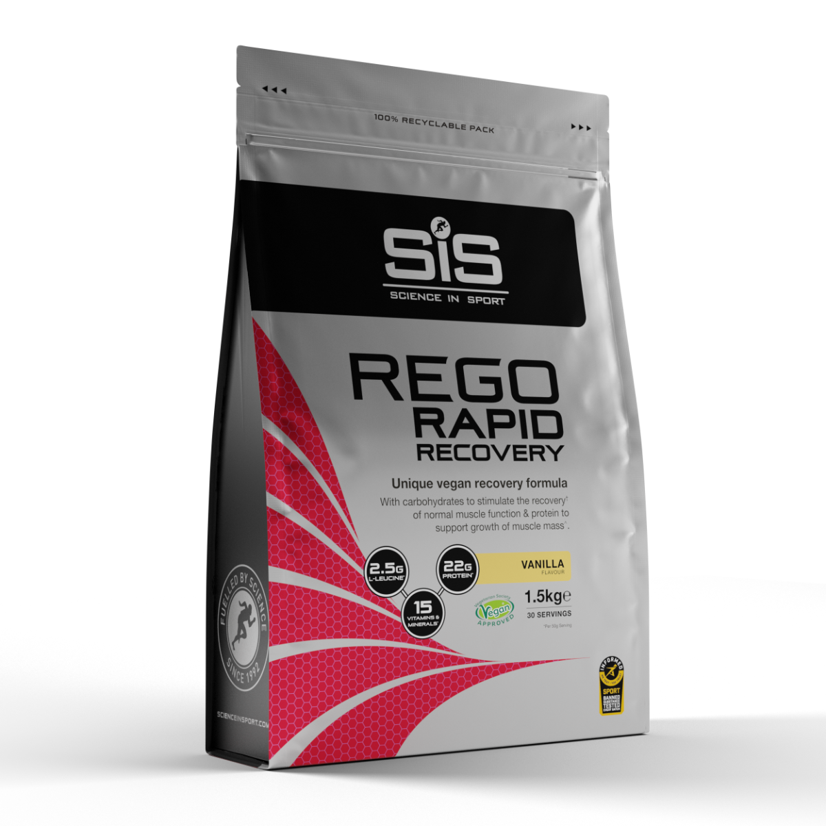 REGO Rapid Recovery Protein Powder - Science in Sport