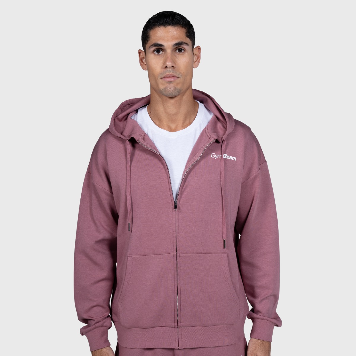 Relay Zip Hoodie Haze – GymBeam