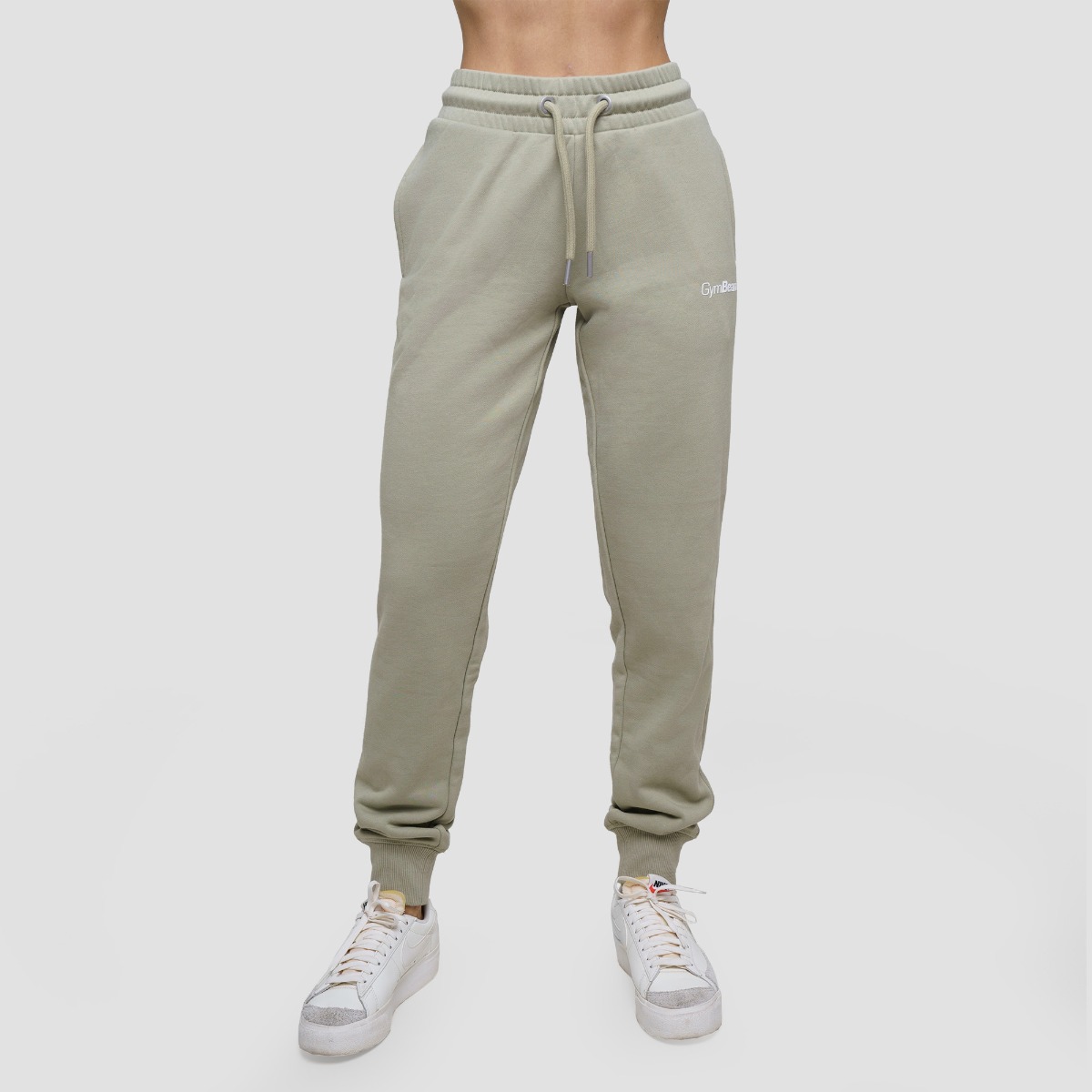 Pantalon de jogging pour femmes Agile, couleur sauge - GymBeam.