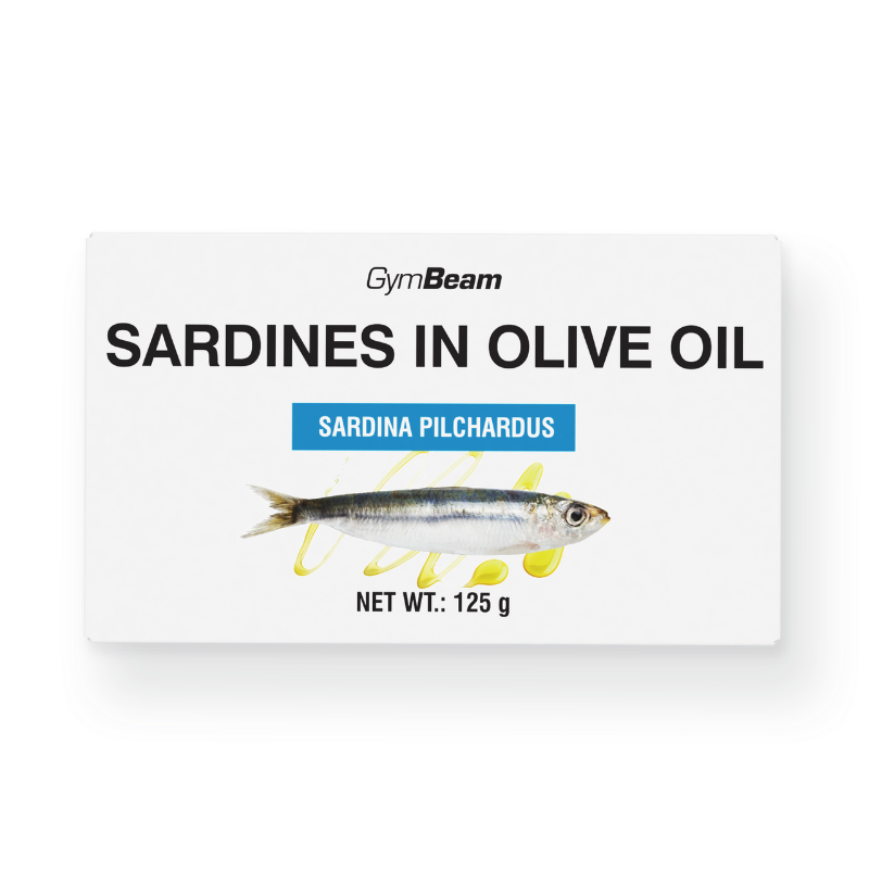 Sardines à l'huile d'olive - GymBeam