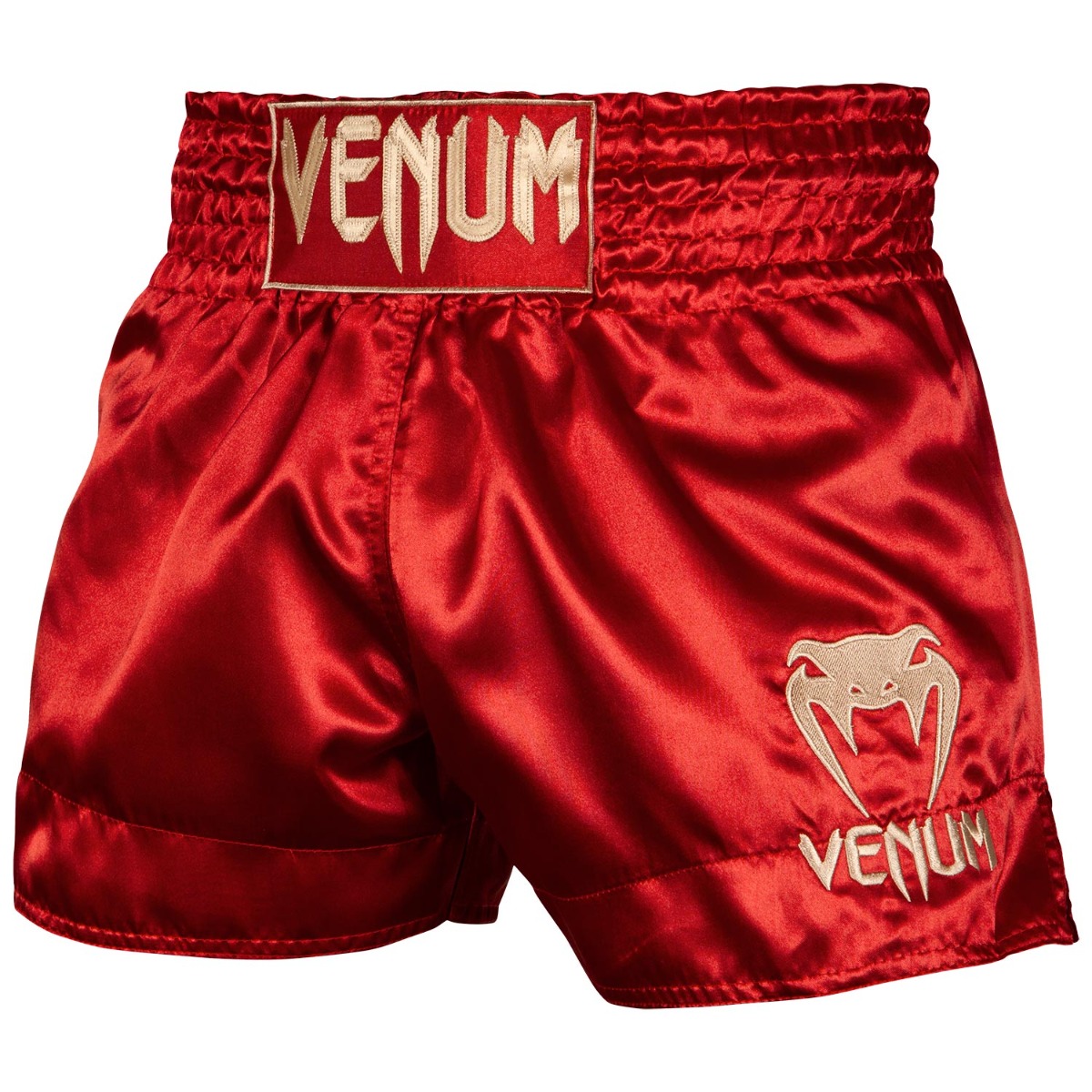 Shorts de Muay Thai Rouge/Or - Venum