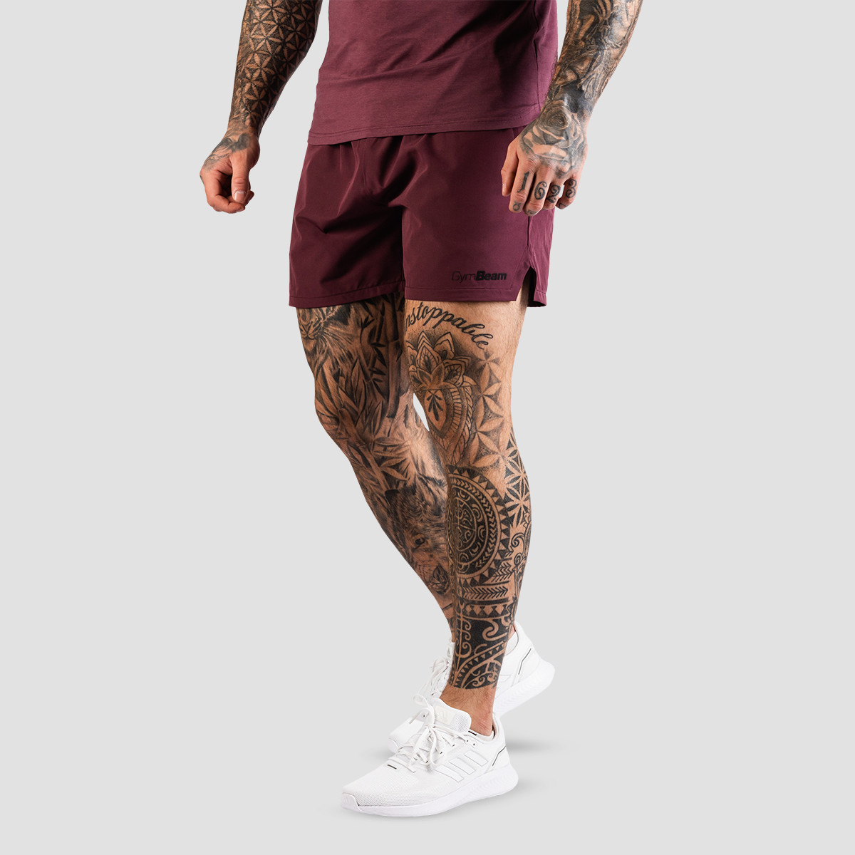 TRN Shorts Aubergine - GymBeam