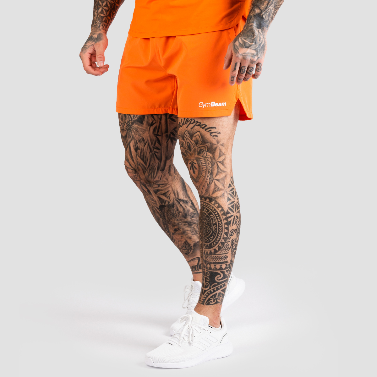 TRN Shorts Orange – GymBeam