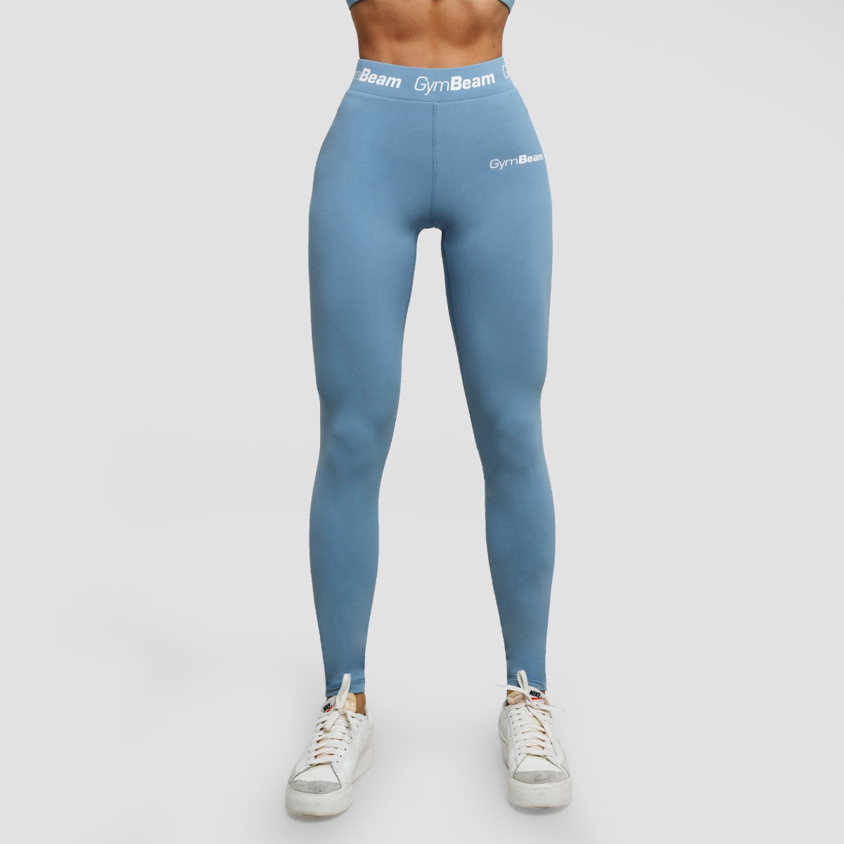 Leggings Simples pour Femmes – Gris Acier – GymBeam