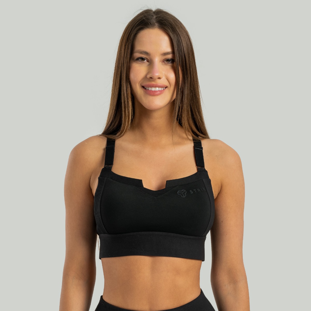 Soutien-gorge de sport Stellar – Noir – STRIX