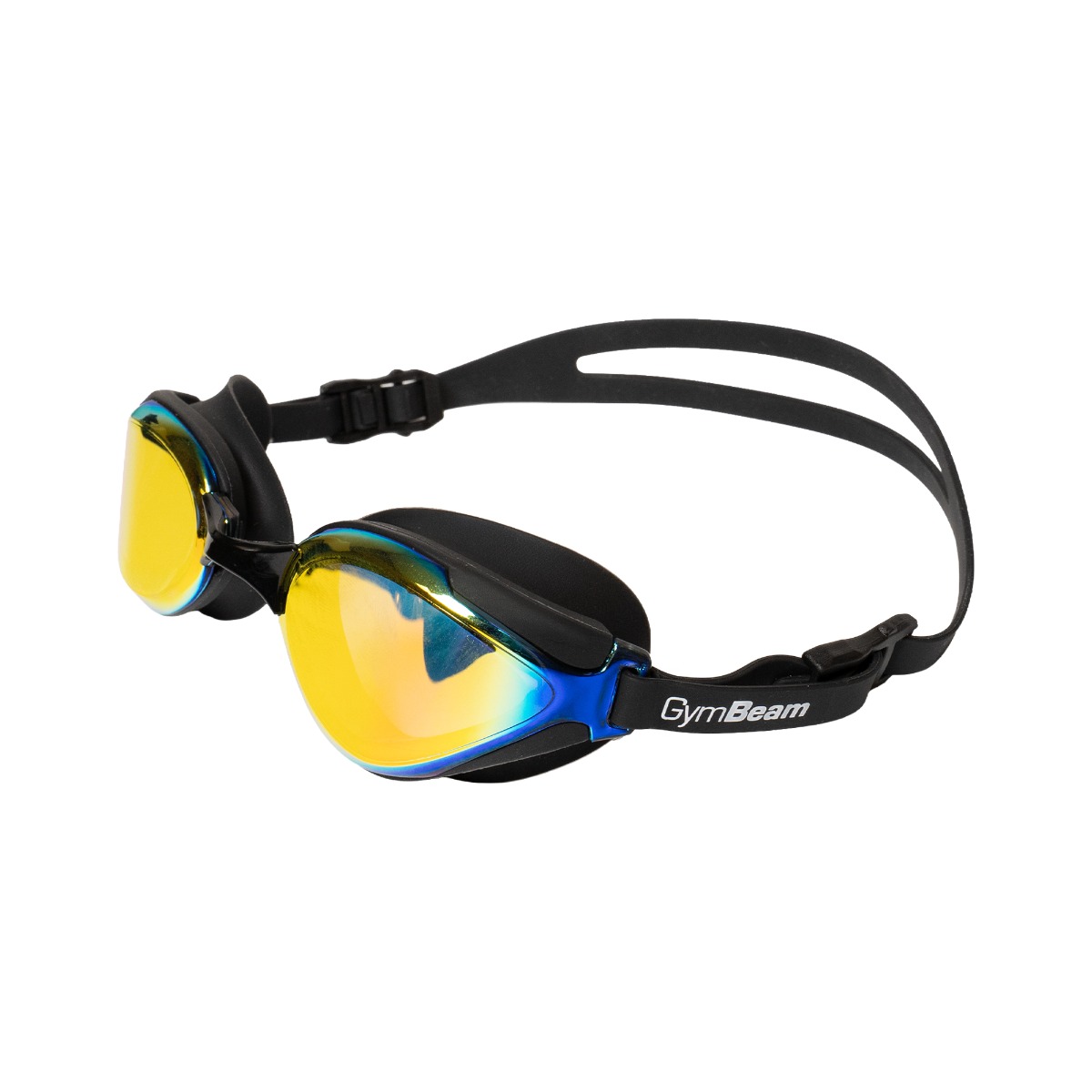 Lunettes de natation AquaFlow, noir - GymBeam.