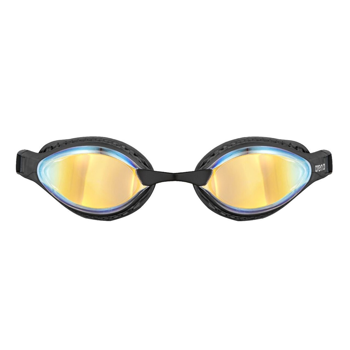 Swimming Goggles Airspeed Mirror Yellow Copper Black - Arena