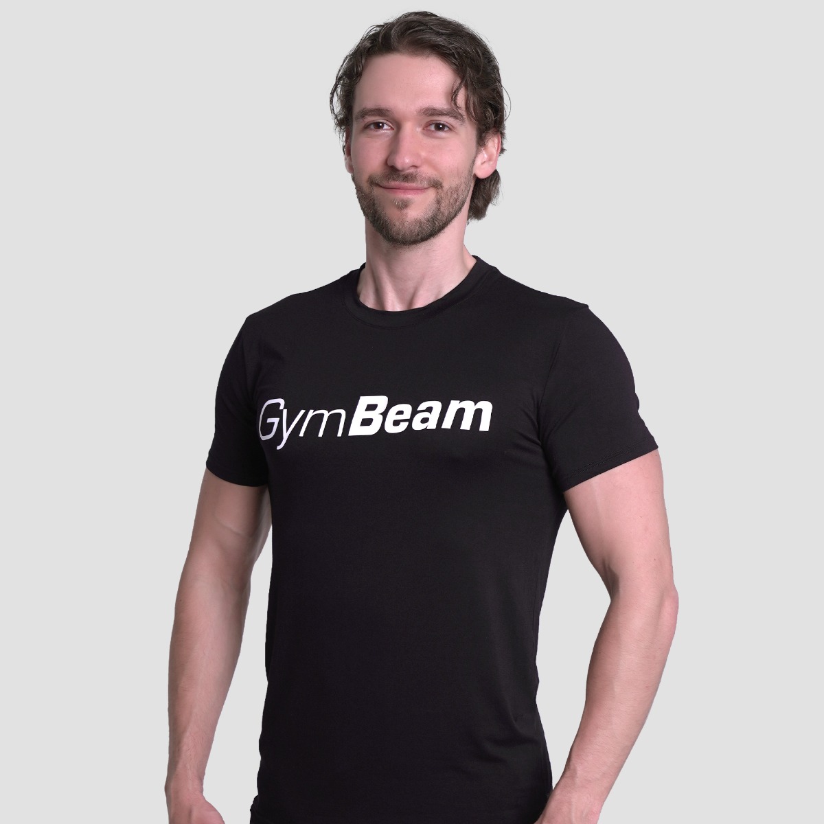 T-shirt Essence Noir - GymBeam