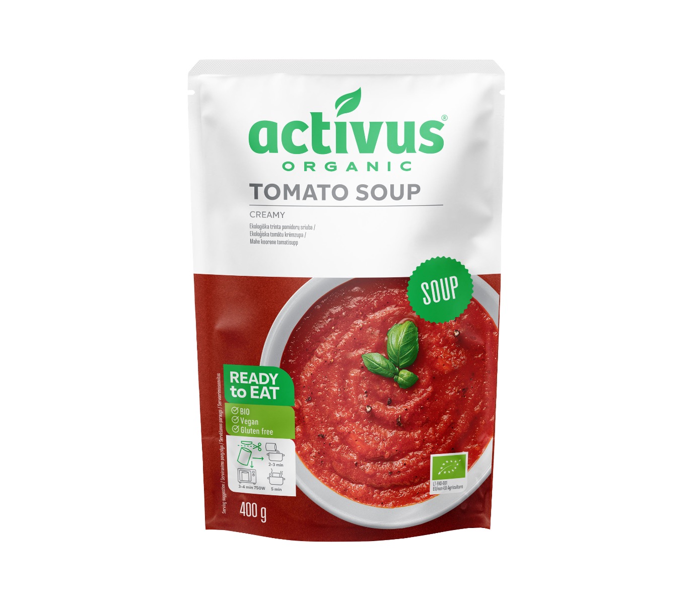 Organic Tomato soup creamy - Activus