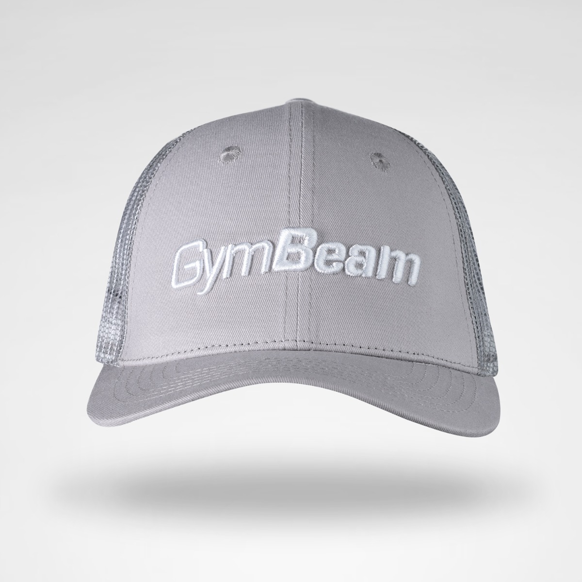 Casquette à panneaux Mesh Gris - GymBeam