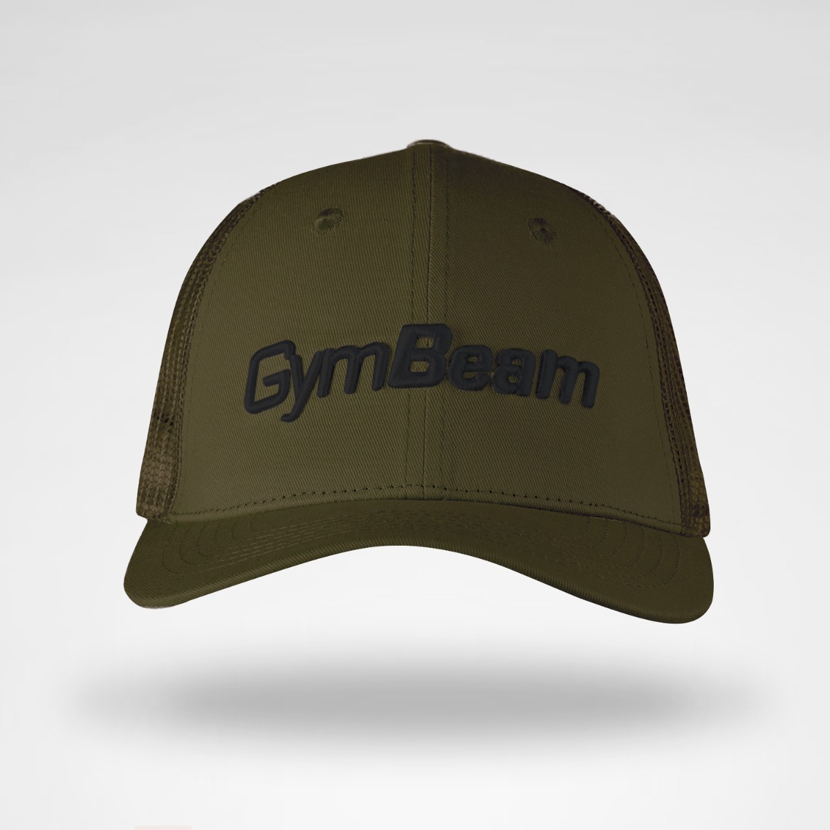 Casquette à panneaux Mesh – Vert Militaire – GymBeam
