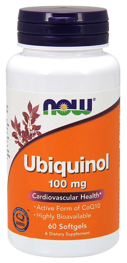 Ubiquinol 100 mg - NOW Foods.