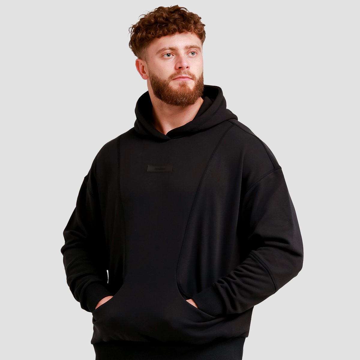 Unity Hoodie Noir - GymBeam