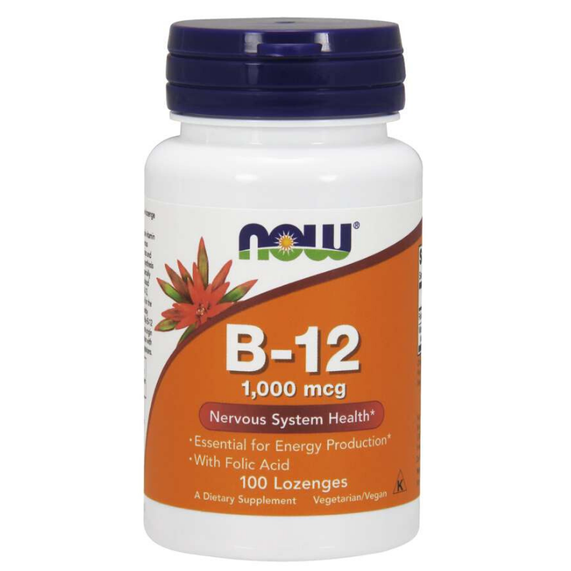 Vitamine B12 1000 mcg - NOW Foods.