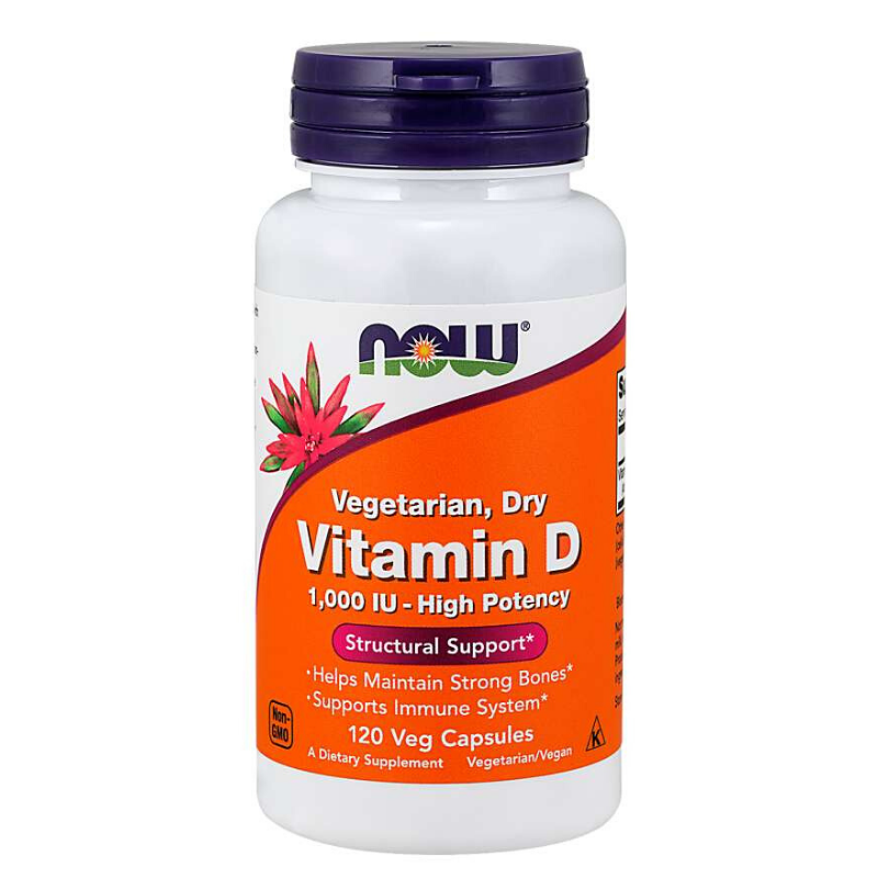Vitamine D3 1000 UI - NOW Foods.