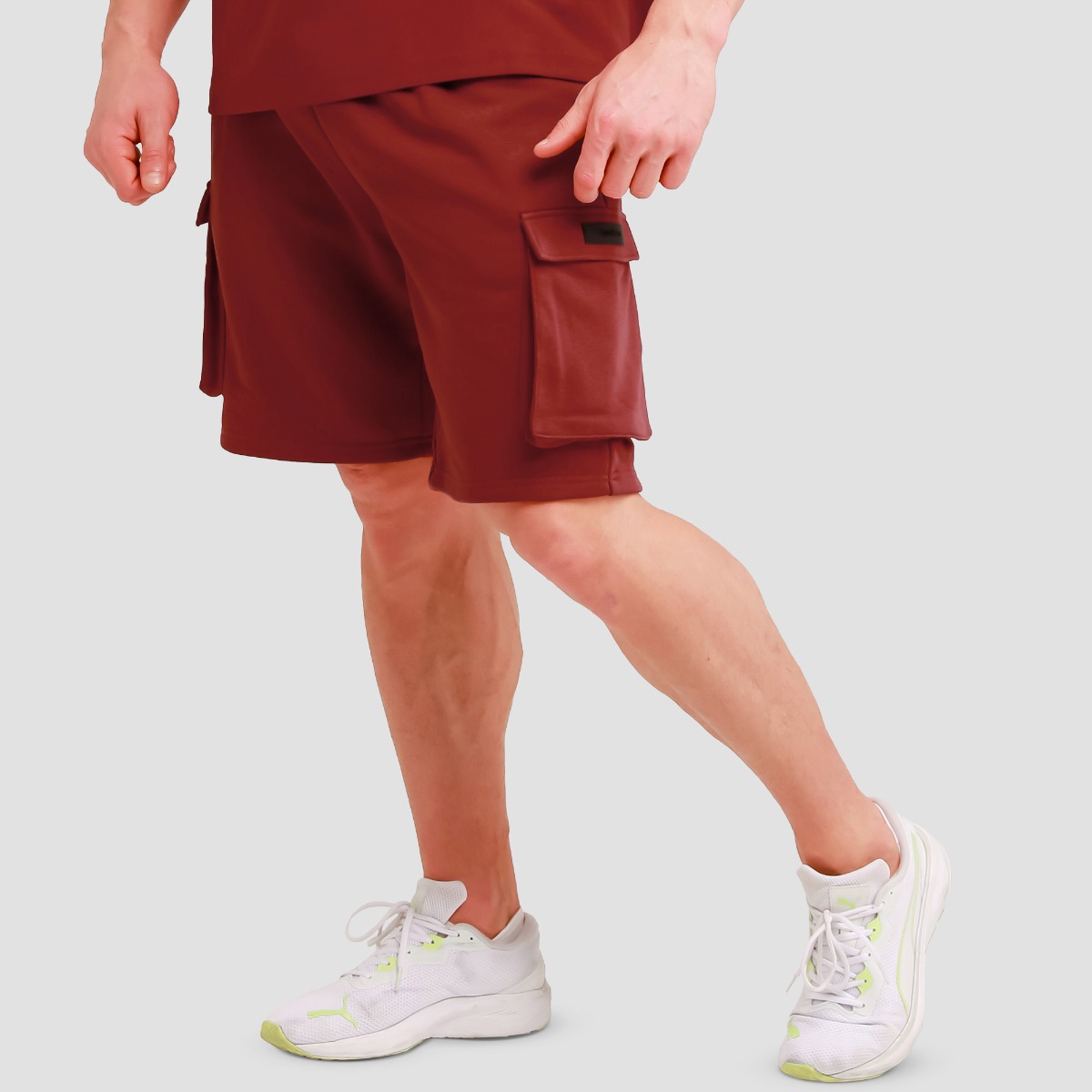 Shorts utilitaires rouges - GymBeam