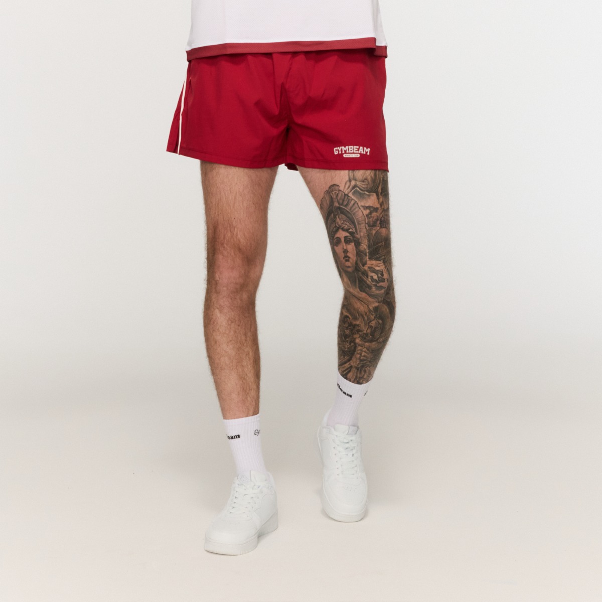 Shorts de sport rouges - GymBeam