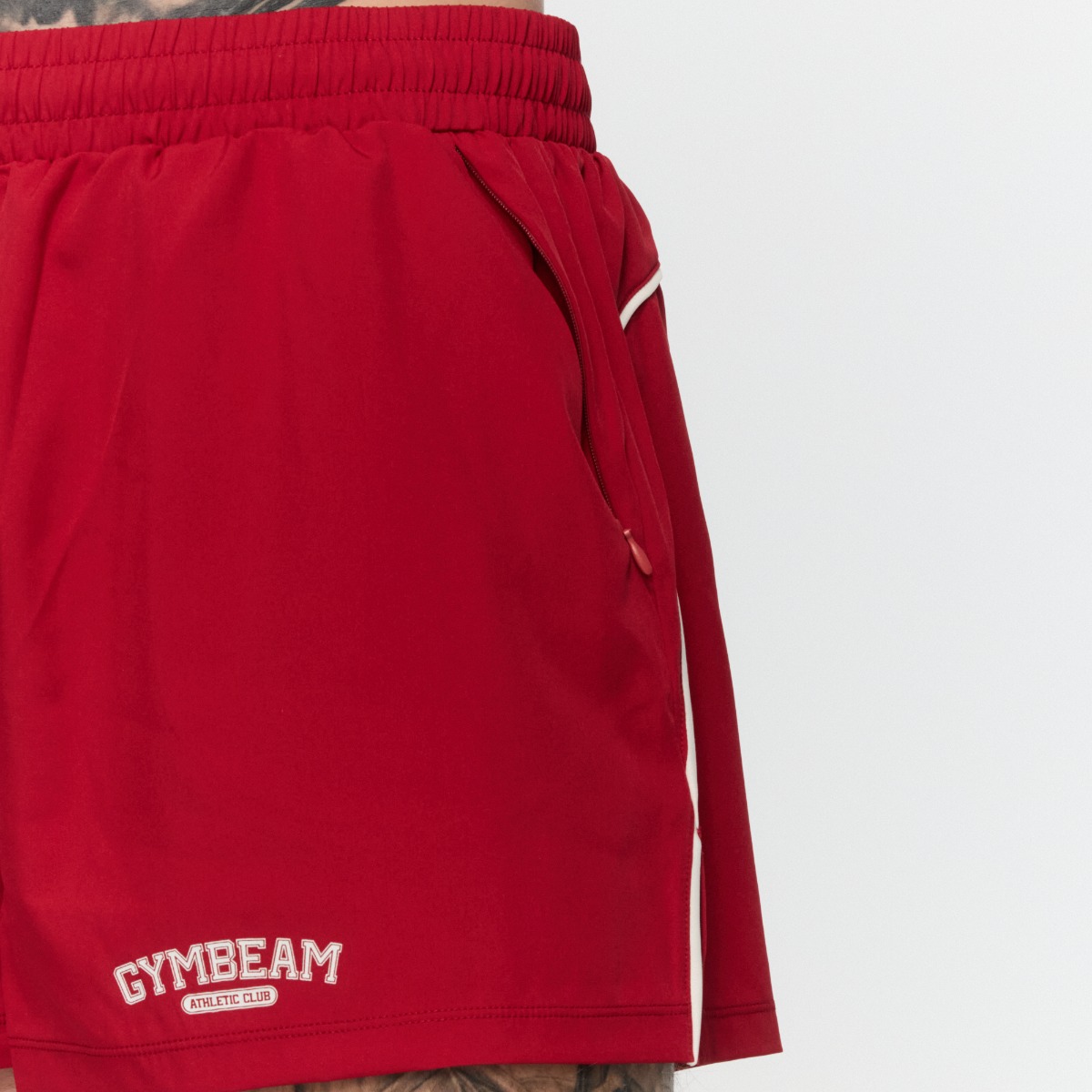 Shorts de sport rouges - GymBeam