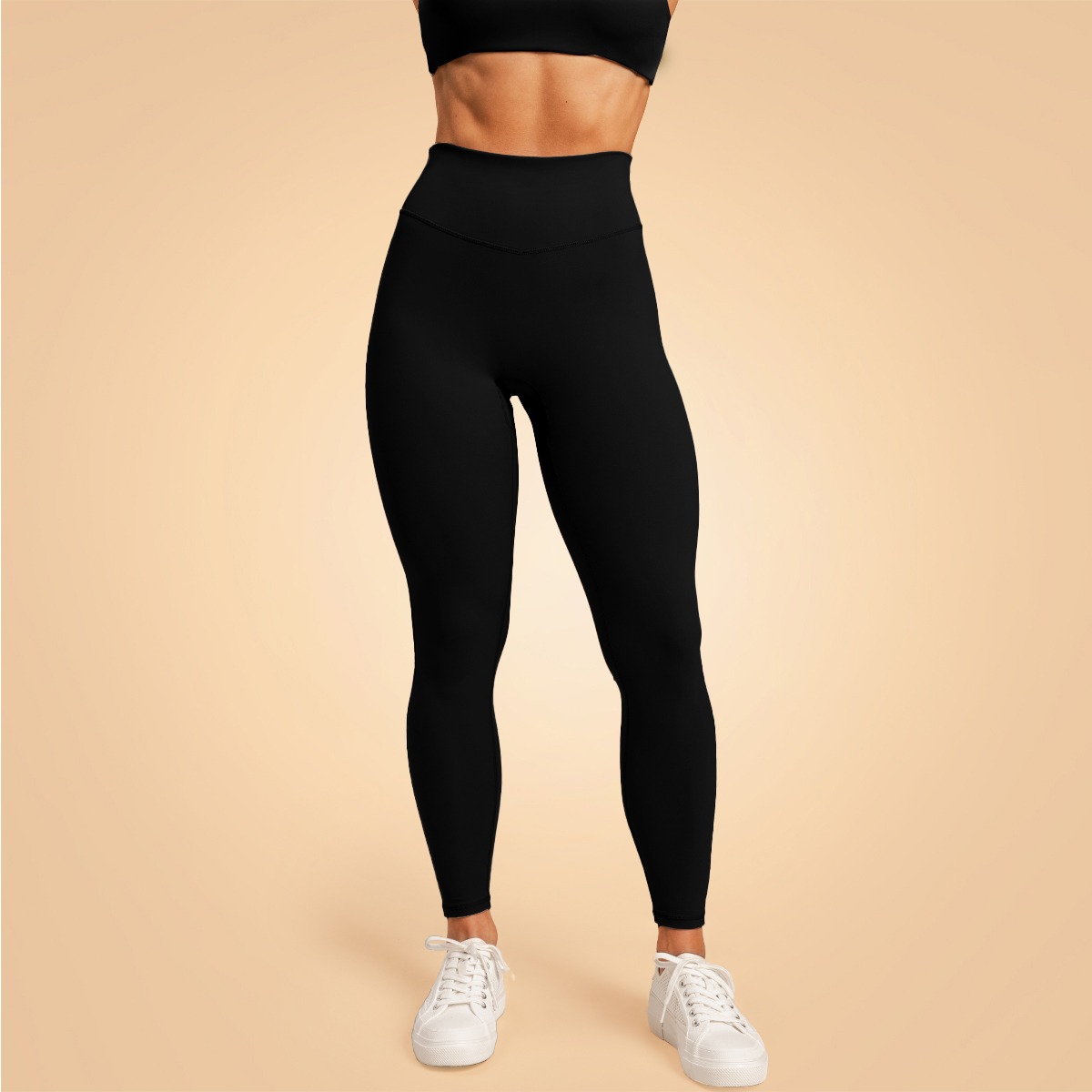 Legging de sport Venture pour femmes – Noir – BeastPink.