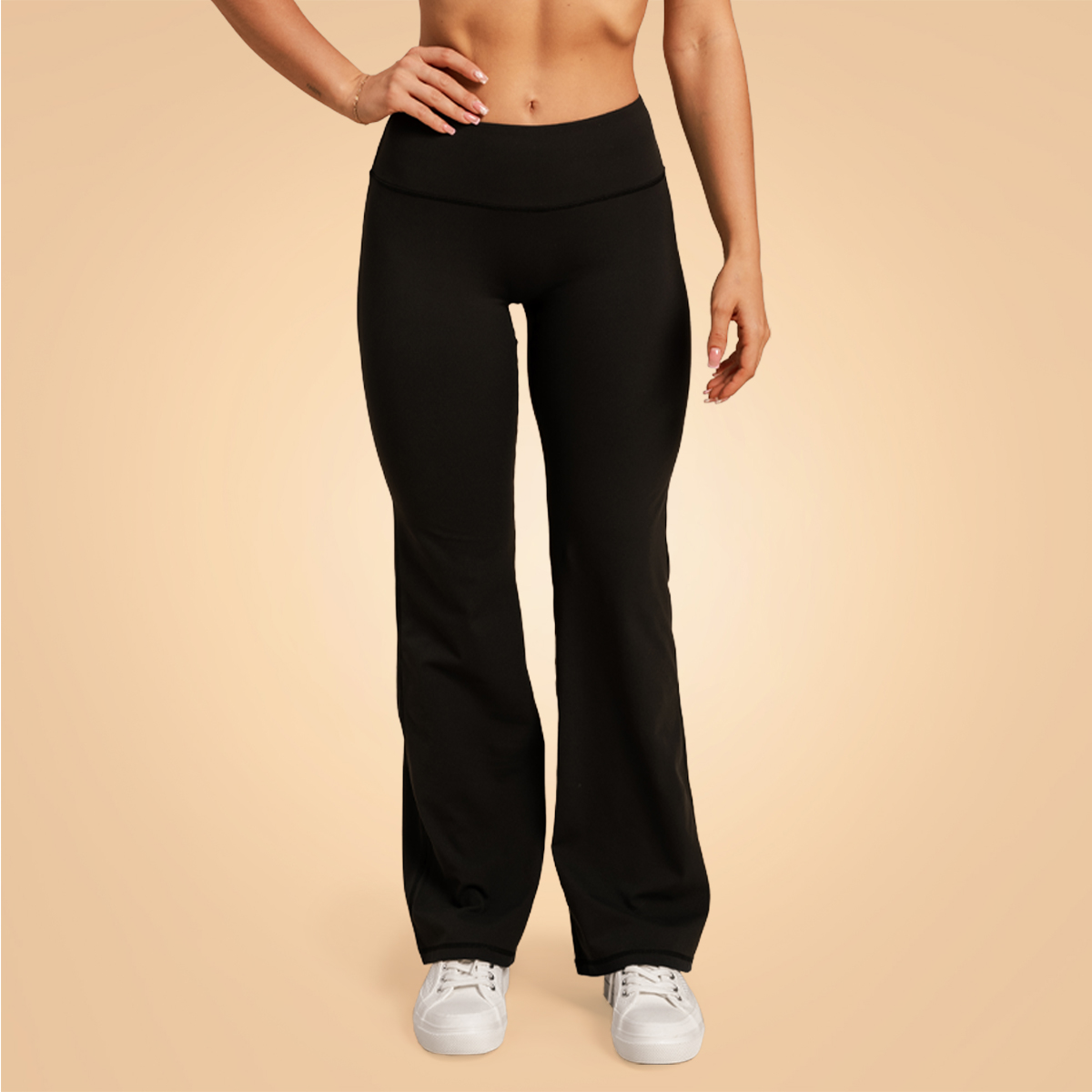 Pantalon de sport Venture pour femmes – Noir – BeastPink.