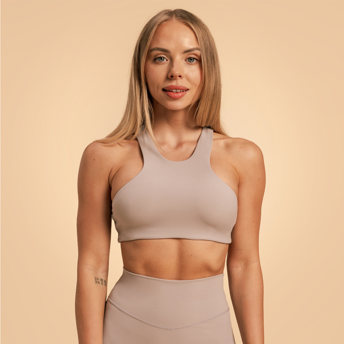 Venture Sports Bra – Ash – BeastPink