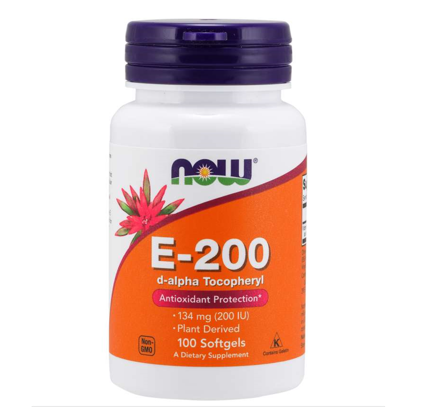 Vitamine E - 200 - Now Foods.