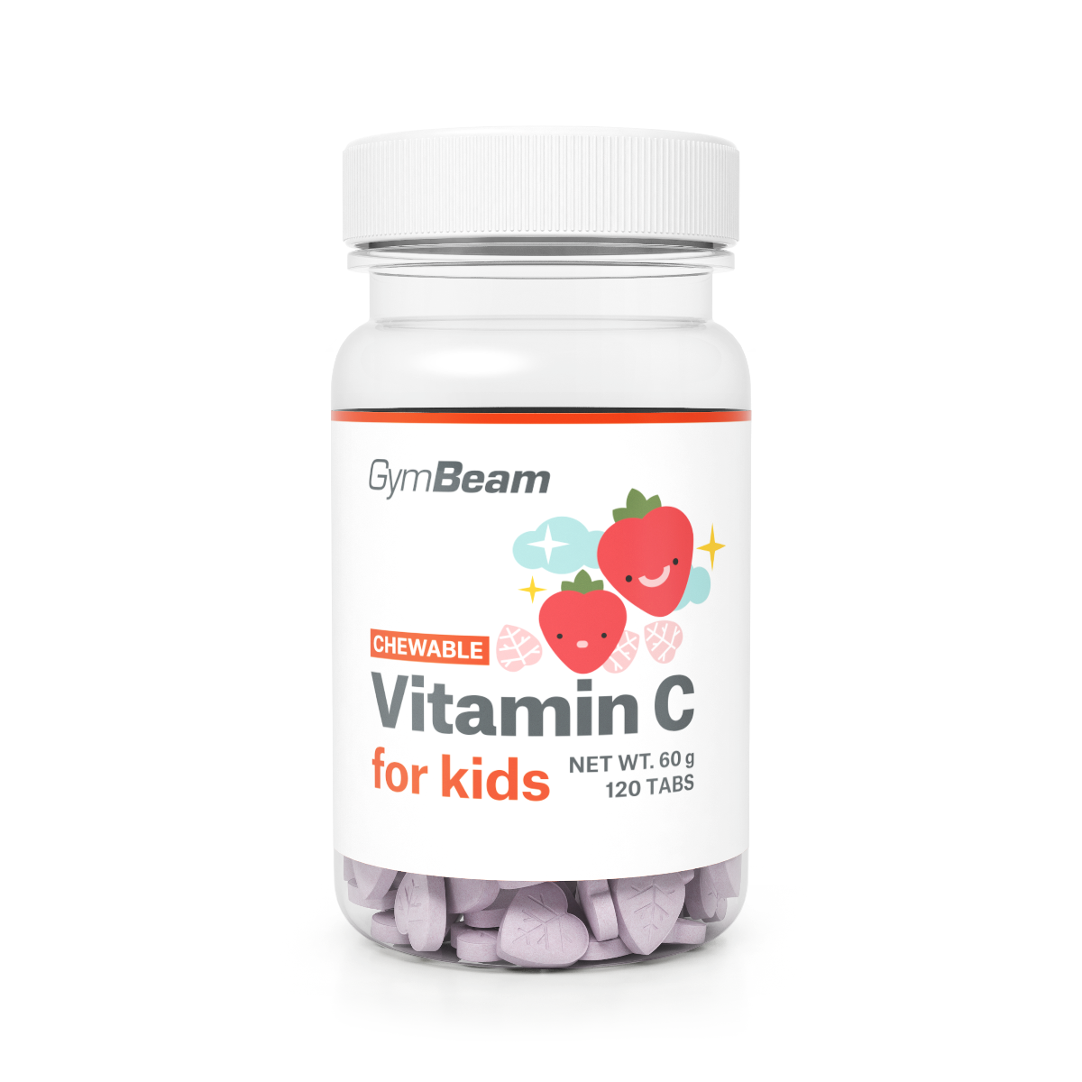 Vitamine C à croquer pour les enfants - GymBeam.