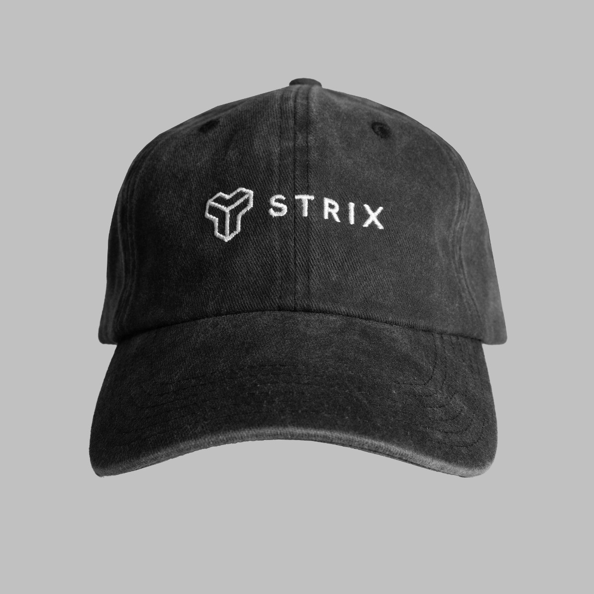 Cap Washed Black - STRIX