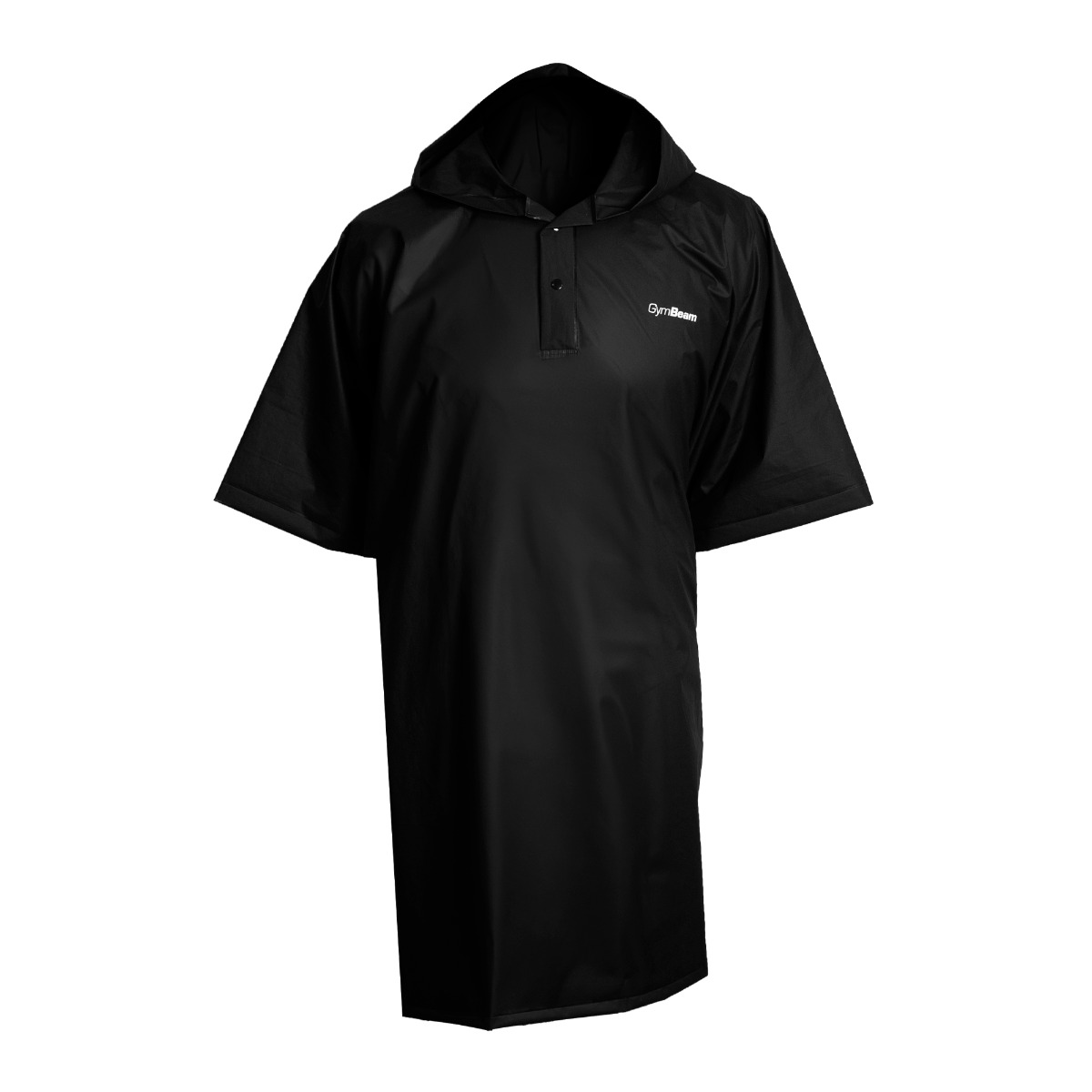 Poncho imperméable noir - GymBeam