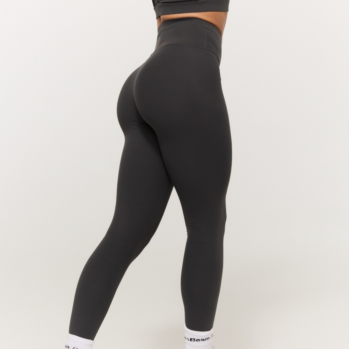 Legging pour femmes BEAT, couleur anthracite – GymBeam.